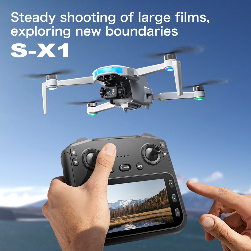 Drone Aéreo Original S-X1 GPS  - Drone Mapping avaliação e preço